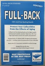 E. Gerber Full-Back Standard (50pcs) 700FB 35pt White-on-White picture