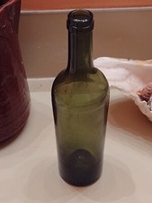 Antique Pre 1900 Green Wine Bottle , Super Nice,No Damage,Deep Kickup Base,9.25