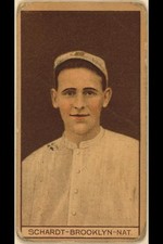 Photo:Brooklyn Dodgers Bill Schardt 1912 Baseball Portrait Pitcher picture