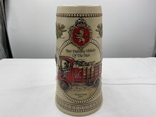 Stroh's Beer Stein Mug Ceramarte-DELIVERY VEHICLES-of PAST-Heritage picture