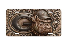 Georgia Bulldogs License Plate 6
