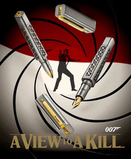 【n.00】Montegrappa  X 007《A View to a Kill 》Limited Edition 18K Fountain pen picture
