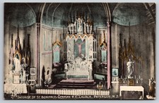 St. Boniface German Roman Catholic Church Interior Paterson New Jersey Postcard picture