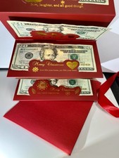 New Christmas Money Holders for Cash, Great Stocking Stuffer, $1,$5,$20$100 picture
