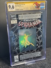 Amazing Spider-Man #365 CGC 9.6 SS Mark Bagley Signed 1st Spider-Man 2099 picture