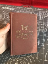 Antique 1895 The Sower Vol. V Bible And Tract Depot Book Extremely Rare Item picture