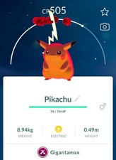 ⚡ GIGANTAMAX PIKACHU ☁️ Pokémon GO Trade 🔄 Remote Delivery | G-Max ⚡ picture