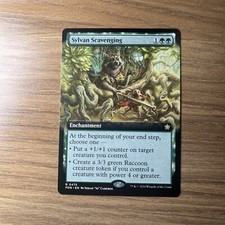 MTG - Sylvan Scavenging (Extended Art) - Foundations - Near Mint  picture
