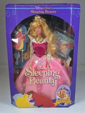 Disney Classics Sleeping Beauty Princess Aurora Doll Mattel 1991 Storybook picture