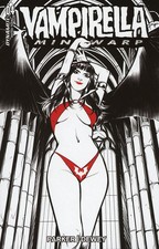 Vampirella Mind Warp #4N VF/NM; Dynamite | FOC 1:7 Variant B&W - w/Bag+Board picture