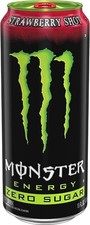 Monster Energy Zero Sugar Strawberry Shot, Original Sugar Free. (pack of 12) picture