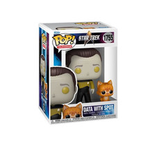 Funko Pop Star Trek The Next Generation Data  Spot Buddy w/ Protector  picture