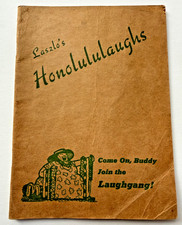 1942 Laszlo Schwartz HONOLULULAUGHS WW2 Cartoon Comic Book Honolulu Hawaii wwii picture