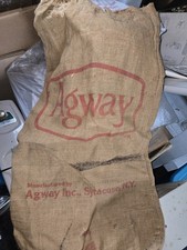 Vintage Agway Burlap Bag Syracuse NY picture