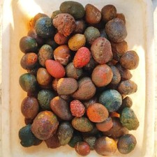 Rare China Natural Warring States Red Rough Agate Geode Quartz Crystal 1KG picture