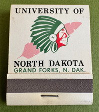 University Of North Dakota, Grand Forks, ND Matchbook ~ Vintage, Almost Perfect picture
