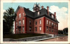 High School, Littleton, New Hampshire NH Vintage Postcard picture