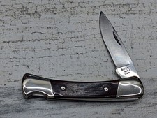 Buck 503 Prince USA Lockback Folding Pocket Knife Wood Handle  picture