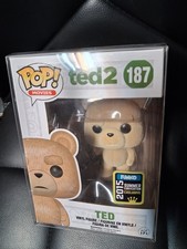 Ted 2 Funko Pop 187 Summer Convention Exclusive Flocked In Case picture