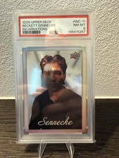 Upper Deck 2025-26 Series 2 Incarnations INC-11 Beckett Sennecke PSA 8 picture