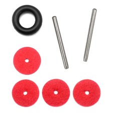 YEQIN 2 Pcs Metal Vintage Domestic Sewing Machine Spool Pins + 1 Pcs Bobbin W... picture