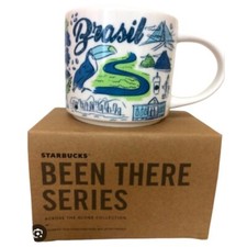 Starbucks Cup Been There Brasil Brazil 14oz Ceramic Mug NEW picture