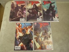 X-Men: Die By The Sword #1-5 Marvel 2007 Psylocke Comic Set picture