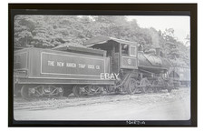 C. 1940s New Haven Trap Rock Co. Locomotive #2 2-6-0 Branford, CT Photo Negative picture