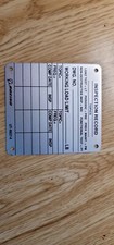 Boeing Aircraft Co UT-6937-4 Tag Metal Plate - 3
