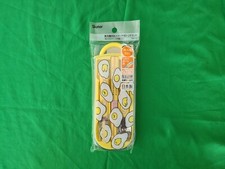 Sanrio Gudetama Lazy Egg Chopsticks / Spoon / Fork Utensil Set Lunchbox Skater picture