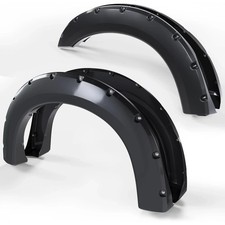 ECOTRIC 4Pcs Fender Flares Compatible with 1999-2007 Ford F250 F350 Super Duty ( picture