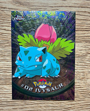Topps 1999 Topps Chrome Pokémon Ivysaur #02 Chrome Non-Sport Trading Card picture