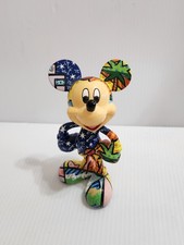 Disney Romero Britto Mickey Mouse Summer Fun Mini Figurine 4020811 picture