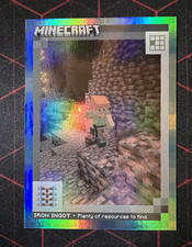 Panini 2024 Minecraft Crafting Chronicles #121 Iron Ingot Serial #/10 picture