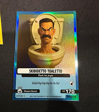 Skibidi Toilet Skibidetto Toaletto Card 51/150 Skifidol Italian Brainrot TCG picture