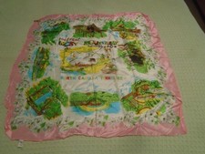 VINTAGE Great Smoky Mountains National Park Souvenir Scarf picture