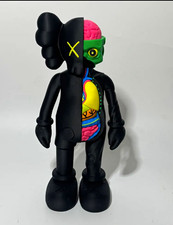 KAWS Companion Dissected Vinyl 1ft tall Figure - Black Anatomy COLLECTIBLE picture
