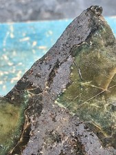 Big Jade Slab With Zinc Sulphide Throughout Unique Apple Green picture