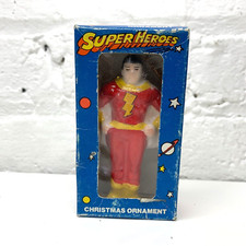 Vintage 1979 Shazam Captain Marvel Christmas Ornament DC Comics Japan Superhero picture