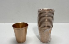 Woodford Reserve Copper Tone Mint Julep Cups Kentucky Derby Barware Lot 13 Piece picture