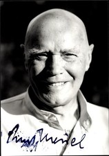 Photo actor Kurt Meisel, portrait, autograph - 3820148 picture