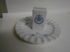 B&G Denmark Hotel D'Angleterre Copenhagen Ashtray with Match Holder picture