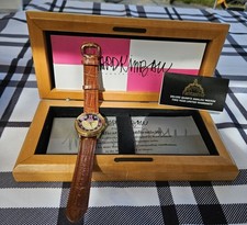 Rare Vintage Disney Cheshire Cat Watch Kimball Signature Series LE w/ Box & COA picture