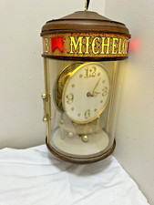Vintage Michelob Beer Revolving Motion Lighted Clock Sign Works picture