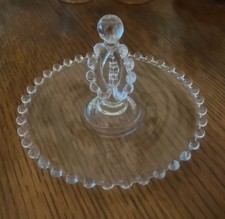 VTG Imperial Glass Candlewick Lemon, Bonbon Tray, Mint picture