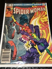 Spider-Woman #44 Newsstand 1982 Marvel Comics picture