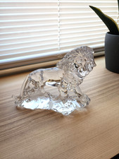 Lenox Crystal Standing Regal Lion Figurine picture
