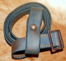 Yugoslavian SKS M59/66 Leather Rifle Sling - Used Surplus picture