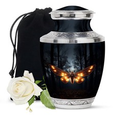 Celestial Butterfly Urn Large Cremation Urn for Ashes Adult Men (10 Inch) picture