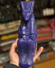 Authentic Ancient Egyptian Antique Rare God Seth Statue Figurine BC picture